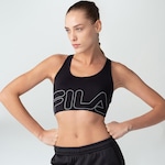 Top Fitness Fila Basic Run - Feminino PRETO