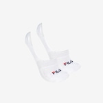 Kit Meias Cano Curto Fila Invisible - 3 Unidades - Unissex BRANCO