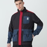 Jaqueta com Capuz Fila Pocket - Masculina VERMELHO