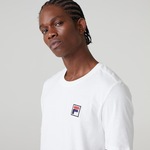 Camiseta Fila College - Masculina Off White