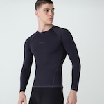 Camiseta Manga Longa Fila Performa Eco - Masculina PRETO