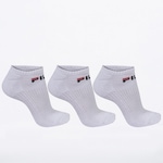 Meia Cano Curto Fila Tripack - Unissex BRANCO