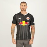 Camisa do Bragantino Red Bull II 2023 New Balance - Masculina PRETO