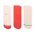 Kit De Meias Cano Curto Stance Do You - 3 Pares - Adulto Rose