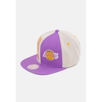 Boné Aba Reta Mitchell & Ness Los Angeles Lakers - Snapback - Adulto Off White