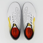 Chuteira Society Umbro Warskin - Adulto BRANCO/AMARELO