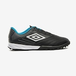 Chuteira Society Umbro Tocco Iii Club - Adulto PRETO/BRANCO