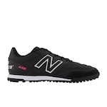 Chuteira Society New Balance 442 V2 Team - Masculina PRETO/BRANCO