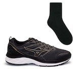 Tênis Mizuno Space 3 + 1 Par de Meias Color Sports - Masculino CHUMBO