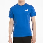 Camiseta Puma Ess Small Logo - Masculina AZUL