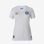 Camisa do Grêmio Ii 2023 Oficial Torcedora Umbro - Feminina BRANCO/AZUL