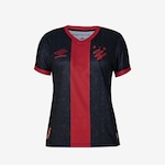 Camisa do Sport Iii 2023 Torcedora Oficial Umbro - Feminina PRETO