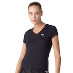 Camiseta Fila Basic Freedom - Feminina PRETO/PRATA