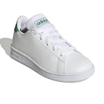 Tênis adidas Advantage Court - Infantil BRANCO/VERDE