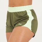 Shorts Fila Block Sports - Feminino VERDE