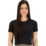 Blusa Cropped Fila Basic - Feminina PRETO