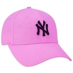 Boné Aba Curva New Era 9Forty New York Yankees - Snapback - Feminino ROSA