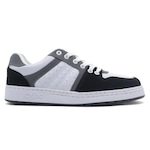 Tênis Qix Skate Retrô 80s - Masculino BRANCO/PRATA