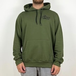 Blusão de Moletom com Capuz Rvca Paint Supply - Masculino VERDE ESCURO