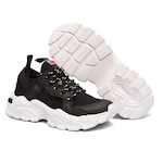 Tênis Ecko Sneaker Unltd Modelo Zyon - Feminino BRANCO/PRETO