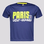 Camiseta Psg Braziline Tecno - Infantil AMARELO/ROXO