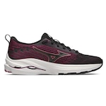 Tênis Mizuno Wave Vitality 5 - Feminino PRETO/VINHO