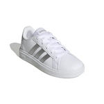 Tênis adidas Grand Court 2.0 - Infantil BRANCO/PRATA