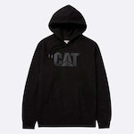 Blusão de Moletom com Capuz Caterpillar Foundation - Masculino PRETO