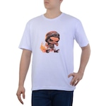 Camiseta Masculina Bearhugs Toyart BRANCO