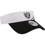 Viseira New Era Las Vegas Raiders Sideline 2023 - Adulto BRANCO/PRETO