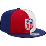 Boné Aba Reta New Era 9Fifty Nfl Sideline 2023 - Snapback - Masculino BRANCO/VERMELHO