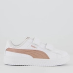 Tênis Puma Rickie Classic V - Infantil BRANCO