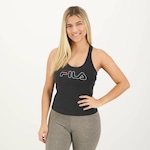 Camiseta Regata Fila Comfort Basic - Feminina PRETO