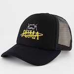 Boné Aba Curva Puma Basketball - Snapback - Adulto PRETO