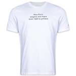 Camiseta New Era Minimal Label - Masculina BRANCO