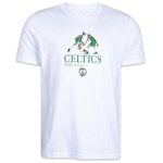 Camiseta New Era Nba Boston Celtics Freestyle - Masculina BRANCO