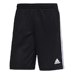 Bermuda adidas 3S - Masculina PRETO