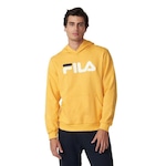 Blusão de Moletom Fila Letter - Masculino AMARELO