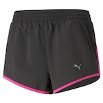 SHORTS RUN FAVORITE VELOCITY PUMA FEM PRETO/ROSA