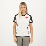 Camisa do Vasco Supporter Basic Kappa - Feminina BRANCO