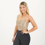 Top Fitness sem Bojo Fila Long Life Studio II - Feminino MARROM