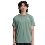 Camiseta New Balance Accelerate - Masculina VERDE CLARO