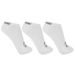 Kit Meias Cano Curto Mormaii Básica - 38 A 43 - 3 Pares - Masculina BRANCO