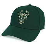 Boné Aba Curva New Era 9Forty Nba Milwaukee Bucks - Strapback - Adulto VERDE