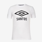 Camiseta do Santos Graphic Fan 2022 Umbro - Masculina BRANCO