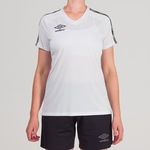 Camiseta Umbro Traditional Tape - Feminina BRANCO