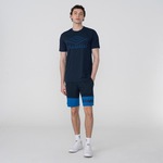 Camiseta Umbro Duo Diamond Ilusion - Masculina AZUL ESCURO