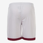 Calção do Fluminense Of.1 2022 Umbro - Masculino BRANCO/VINHO