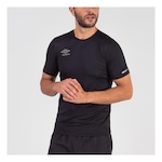 Camiseta Umbro Basic Uv - Masculina PRETO