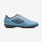 Chuteira Society Umbro Class - Adulto Azul Claro/Preto